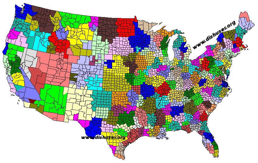 USA TV markets