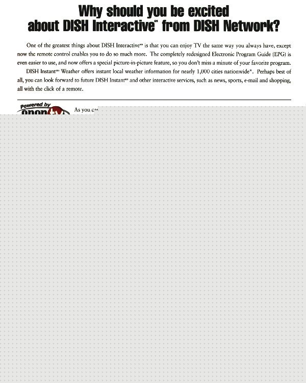 OpenTV print ad, pg 2